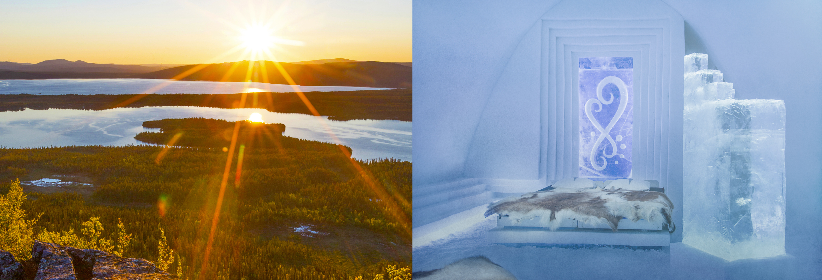 Midnight Sun, Swedish Lapland and Arctic Circle