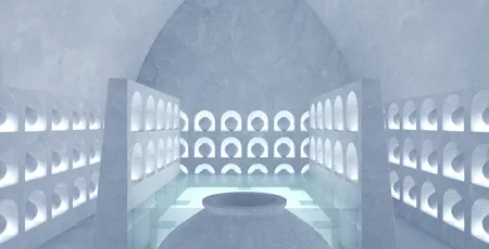 Sketch for art suite ICE KILN designed by Jaeyual Lee & Daeho Lee